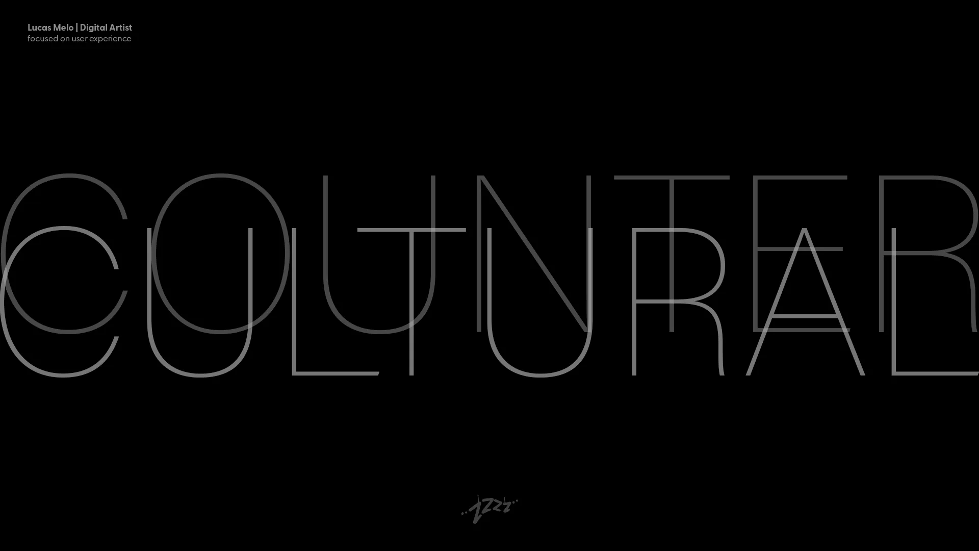 Exploração tipográfica Countercultural